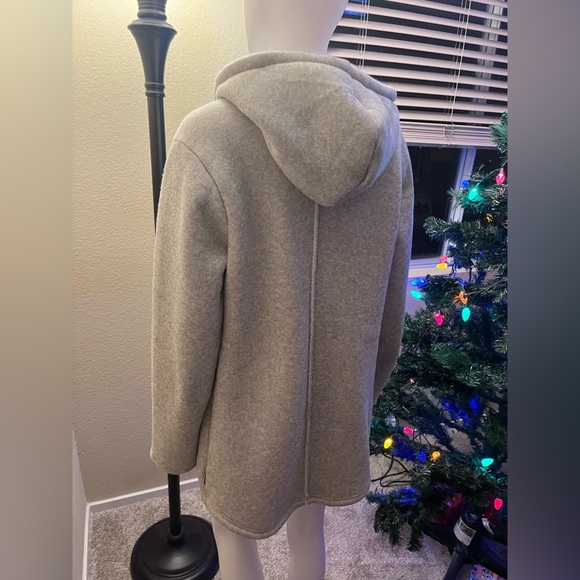 Avalanche Outdoor Supply Co. SUPER RARE reverse patched fleece jacket 🧥 hood - Picture 7 of 9